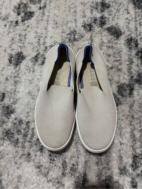 Rothy's Women's Size 7.5 the Original Sand Slip-On Loafer Sneaker Recyclable